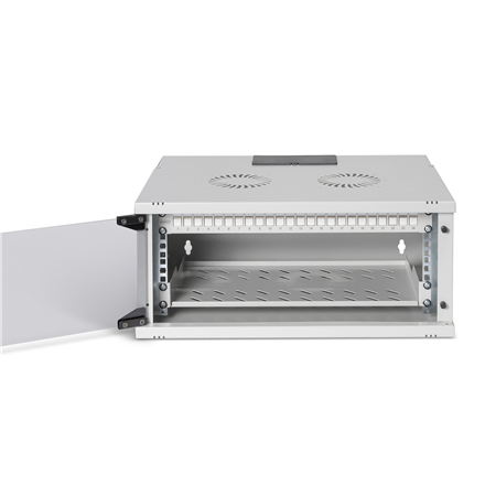 Digitus SOHO Pro network set, 483 mm (19"), 4U, 540 x 400 mm | DN-49200-SET | Light Grey