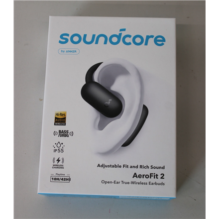 SALE OUT. Anker Soundcore Adjustable Open-Ear Wireless Earbuds | AeroFit 2 | DEMO | Warranty 24 month(s)