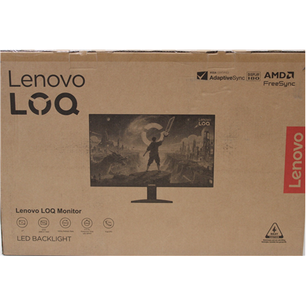 SALE OUT. Lenovo LOQ 27Q-10 27 inch Monitor | SALE OUT. | Lenovo LOQ 27Q-10 | 27 " | IPS | QHD | 16:9 | 180 Hz | 0.5/1/2