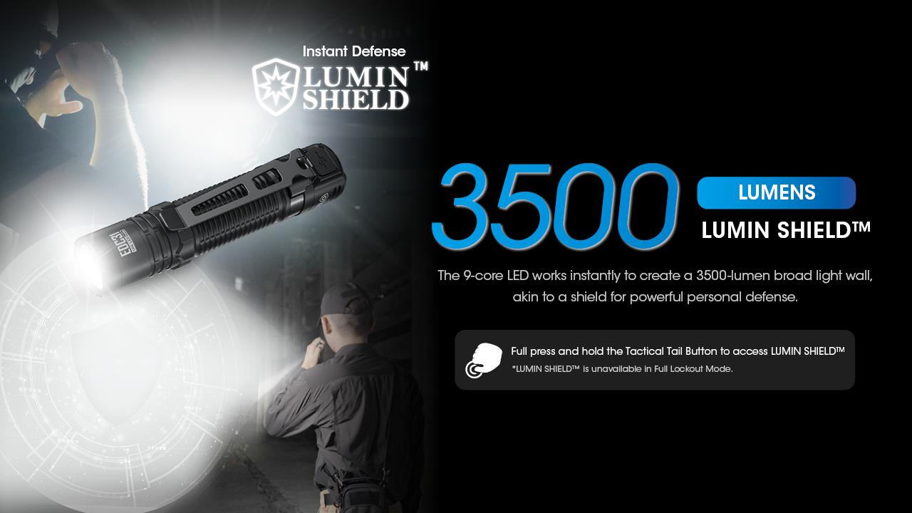 FLASHLIGHT EDC SERIES/EDC31 NITECORE