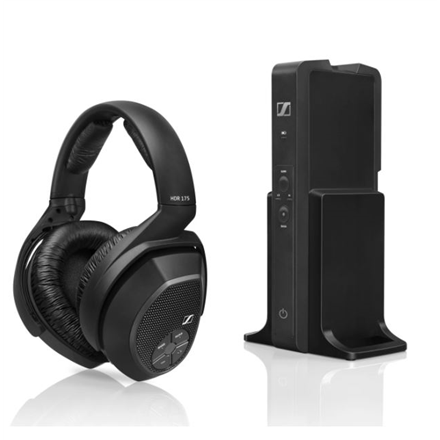 Sennheiser | Wireless Headphones | RS 175-U | Over-ear | Black | Wireless