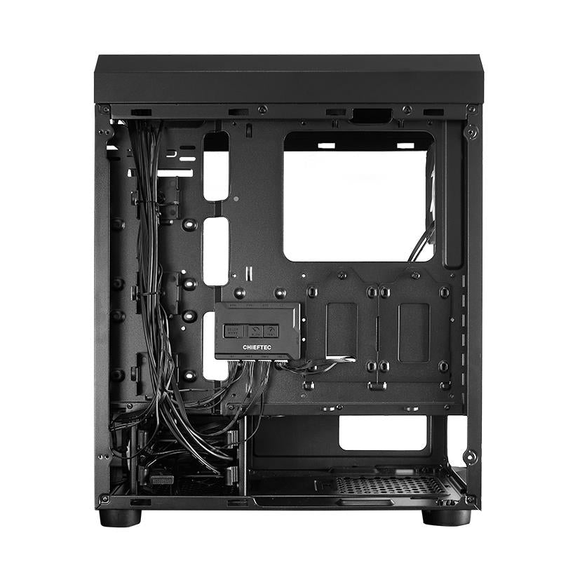 Case CHIEFTEC SCORPION 4 MiniTower Case product features Transparent panel Not included ATX MicroATX MiniITX Colour Black GL-04B-UC-OP
