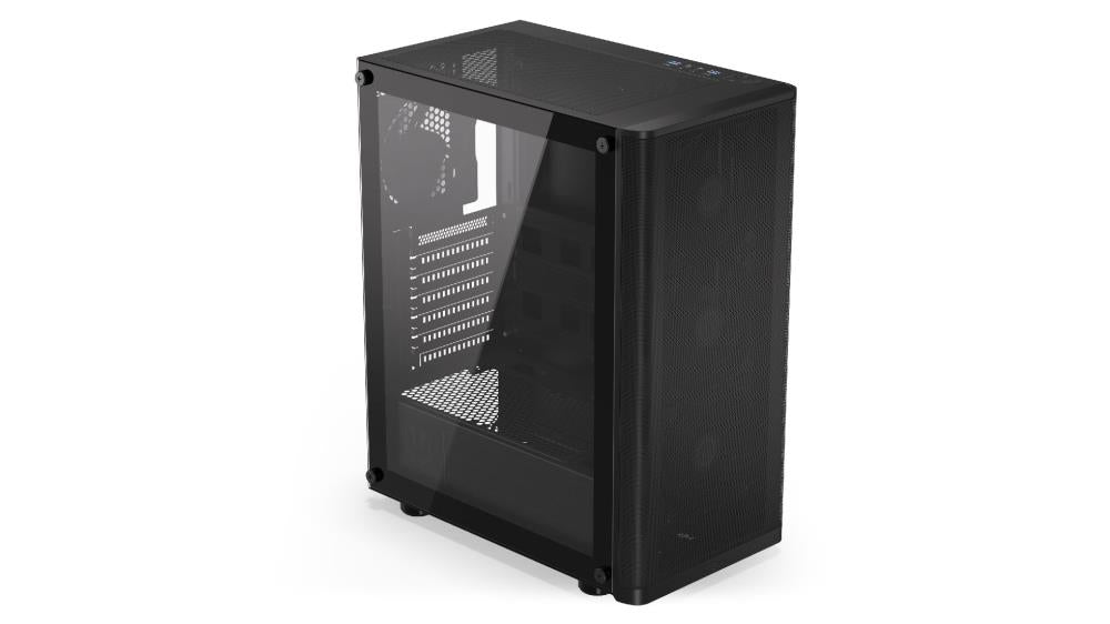 Case ENDORFY Ventum 200 Air MicroTower Case product features Transparent panel Not included ATX MicroATX MiniITX Colour Black EY2A002