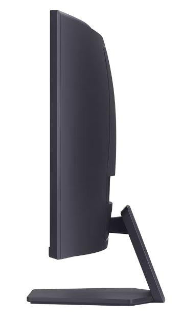 LCD Monitor LG 27GS60QC-B 27" Gaming/Curved Panel VA 2560x1440 16:9 180 Hz Matte 1 ms Tilt Colour Black 27GS60QC-B