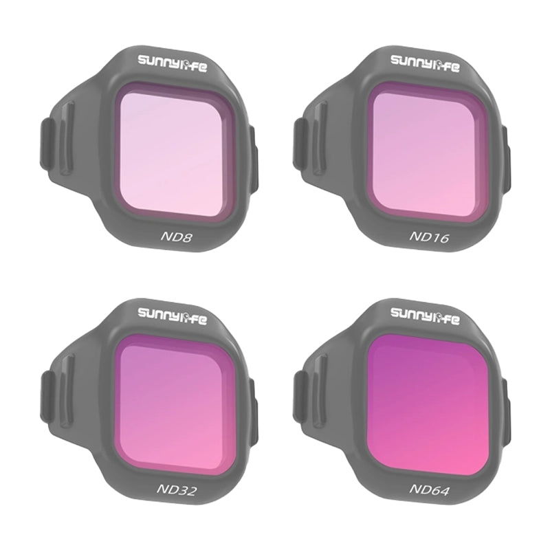 Set of 4 Sunnylife ND8 + ND16 + ND32 + ND64 filters for MINI 5 Pro - Image 1