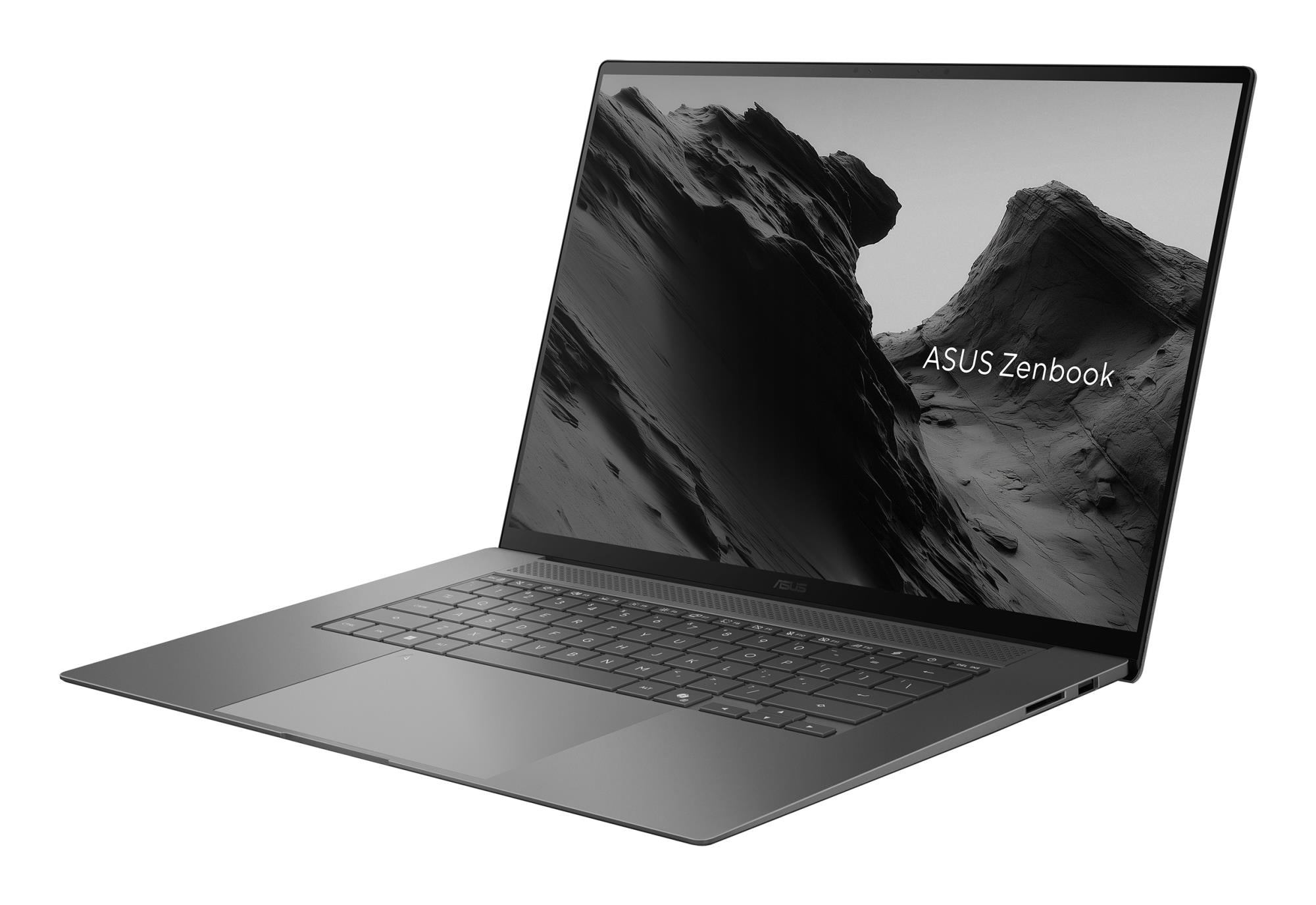 Notebook ASUS UM5606GA-SS179W ZenBook Series CPU AMD Ryzen AI 9 465 2 GHz 16 " 2880 x 1800 pixels RAM 32 GB LPDDR5x-SDRAM SSD 1000 GB Discrete graphics Not available On-board graphics Yes OS installed Windows 11 Home Colour Grey Weight 1.5 kg