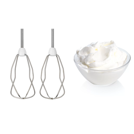 Bosch | Mixer | CleverMixx MFQ2600G | Mixer with bowl | 375 W | Number of speeds 4 | Turbo mode | White