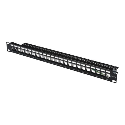 Digitus | Modular Patch Panel | DN-91411 | Layout Keystone Entry: Straight; Area of application: 483 mm (19") cabinet; S