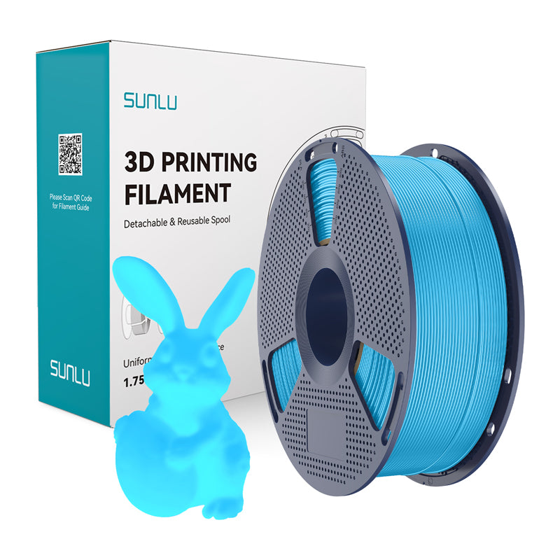 Filament Sunlu PLA Glow In The Dark (niebieski) - Image 1