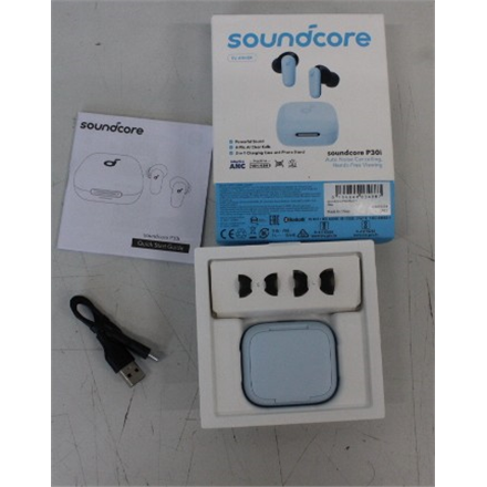 SALE OUT. Anker Soundcore P30I True-Wireless Earbuds, Blue | SALE OUT. Anker Soundcore True-Wireless Earbuds | P30i | Bl