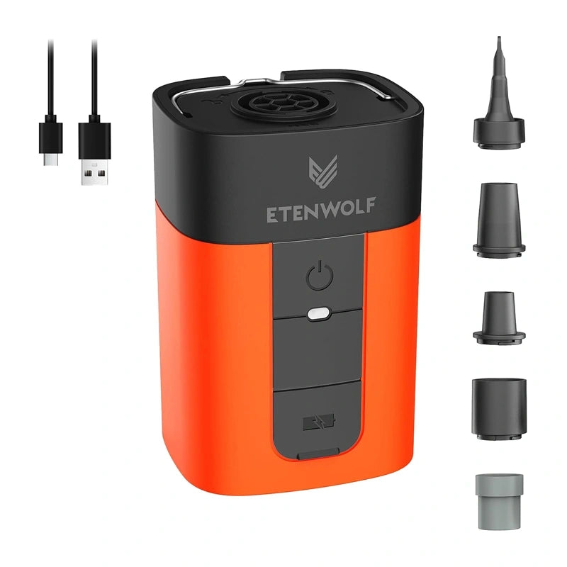 Etenwolf AIR 5 5200mAh Electric Pump (Orange) - Image 2