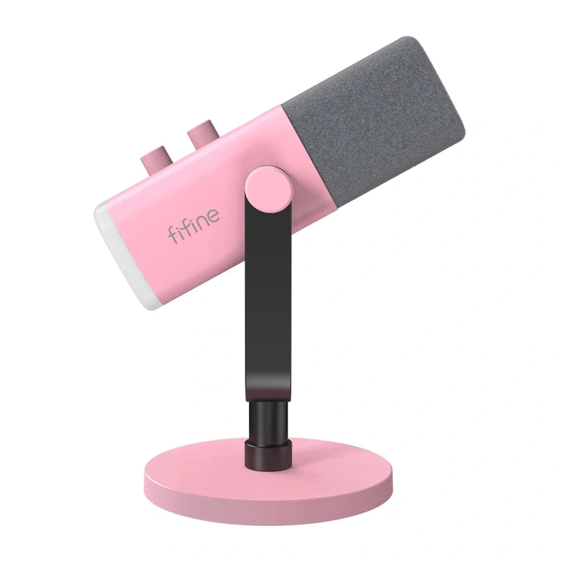 Fifine AM8 Gaming Microphone (Pink) - Image 4