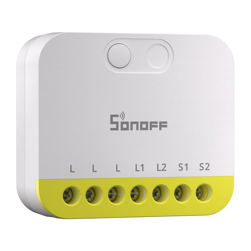 Two-channel mini switch without N Sonoff MINI-ZB2GS-L ZigBee - Image 1