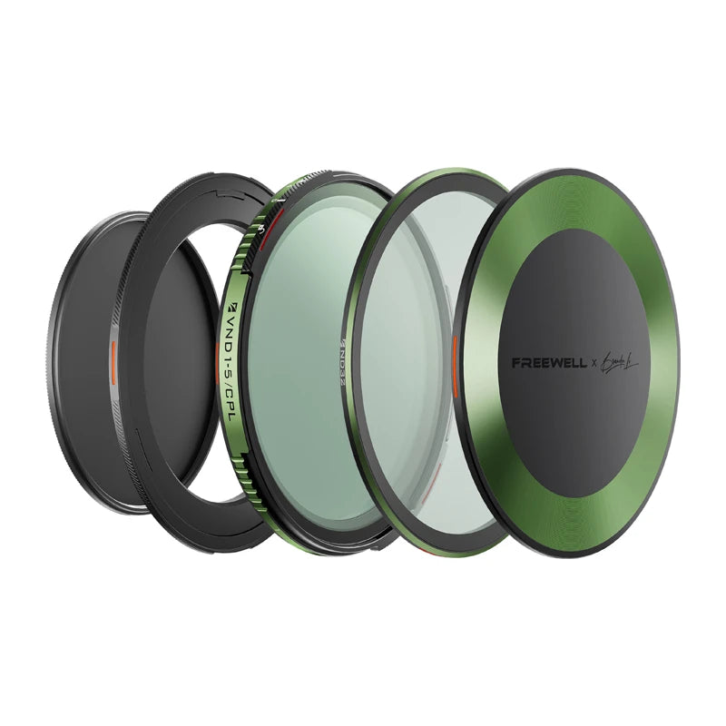 Variable density ND/CPL filter kit Freewell Brandon Li 72mm - Image 1