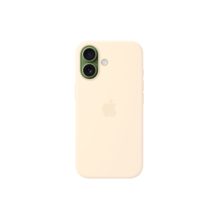 Apple iPhone 17 Silicone Case with MagSafe – Vanilla | Apple