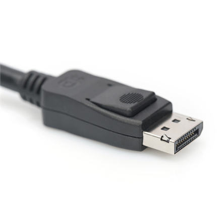 Digitus | DisplayPort Connection Cable | AK-340106-010-S | DisplayPort to DisplayPort DisplayPort Male (Version 1.3/1.4)