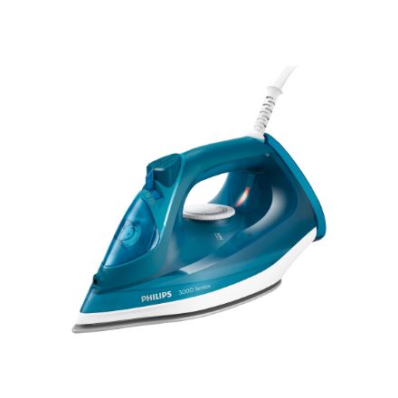 Philips DST3040/70 3000 Series | Steam Iron | 2600 W | Water tank capacity 300 ml | Continuous steam 40 g/min | Steam bo