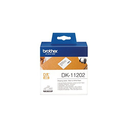 Brother | DK-11202 Shipping Labels | White | DK | 62mm x 100mm