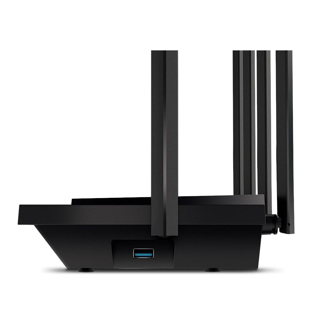 Wireless Router TP-LINK Wireless Router 5400 Mbps Wi-Fi 6 IEEE 802.11a IEEE 802.11 b/g IEEE 802.11n IEEE 802.11ac IEEE 802.11ax USB 3.0 3x10/100/1000M 1x2.5GbE LAN \ WAN ports 1 Number of antennas 6 ARCHERAX72PRO