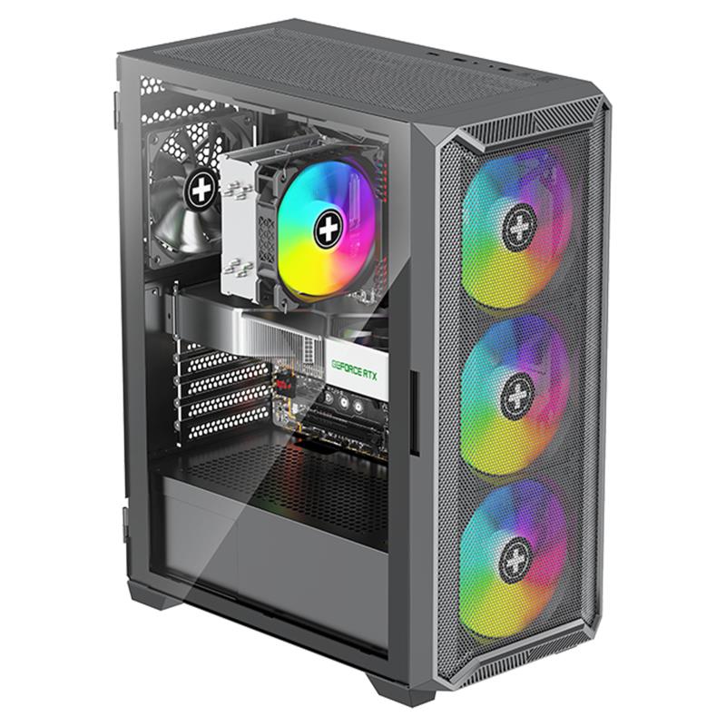 Case XILENCE ATX/micro ATX/Mini-ITX Black Midi Tower PC XG161