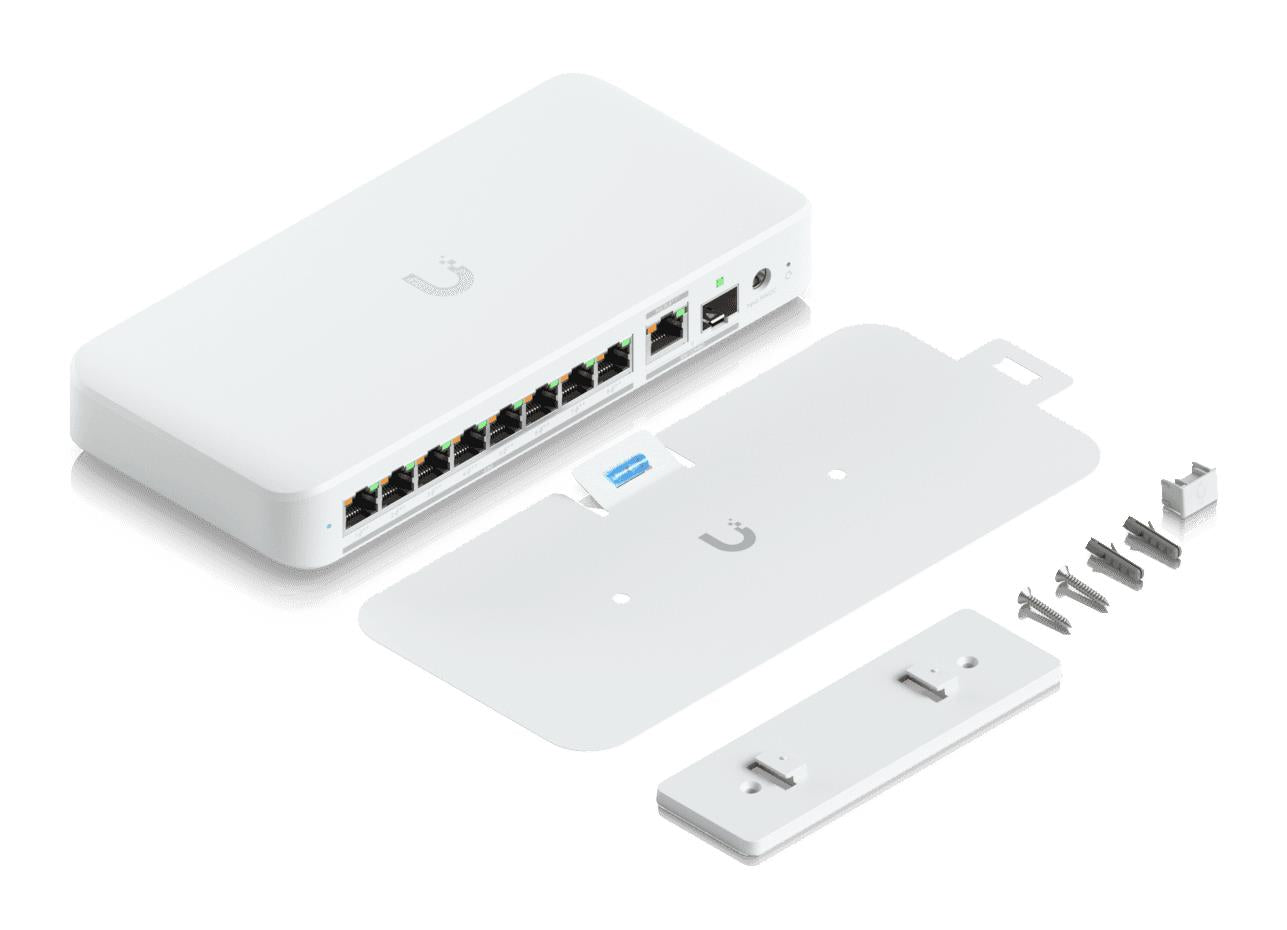 Switch UBIQUITI USW-FLEX-2.5G-8-POE Desktop/pedestal 8x2.5GbE 8 USW-FLEX-2.5G-8-POE