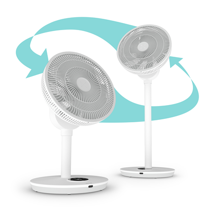 Duux Fan | Whisper Flex 2 | Stand Fan | 2-21.5 W | Diameter 34 cm | Number of speeds 30 | Oscillation | Remote control |
