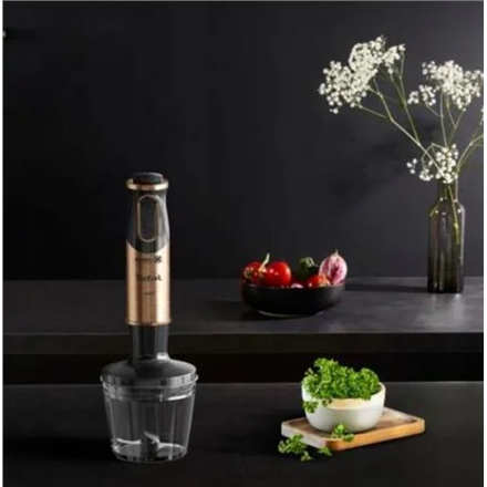 TEFAL | HB656G10 | Hand Blender | 1000 W | Number of speeds 20 | Black/Copper