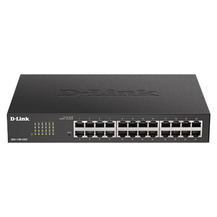D-Link | Smart Switch | DGS-1100-24V2 | Managed | Desktop | Gigabit Ethernet (copper) ports quantity 24 | Power supply t