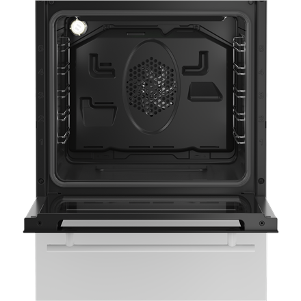 BEKO Cooker | FSM51339DWDS | Hob type Gas | Oven type Electric | White | Width 50 cm | Depth 60 cm | Grilling | LED | En