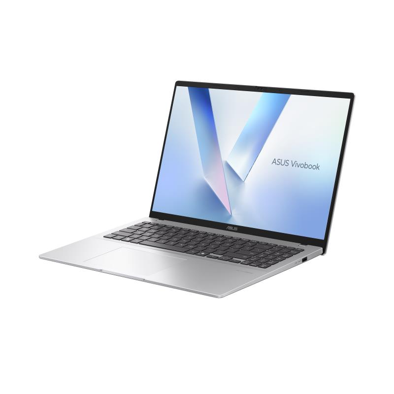 Notebook ASUS VivoBook Series M1607KA-MB024W CPU Ryzen AI 5 340 2000 MHz 16" 1920x1080 RAM 16GB DDR5 SSD 512GB AMD Radeon Graphics Integrated ENG Windows 11 Home Silver 1.88 kg 90NB15F2-M001L0