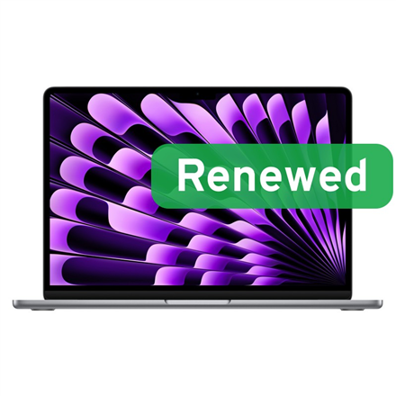 Apple Renewed Grade A | MacBook Air (13-inch, M3, 2024)‎ A3113 | 13.3 " | 8 GB | SSD | 256 GB | Apple M3 8-core CPU | ma