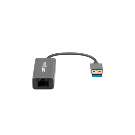 Natec Ethernet Adapter, Cricket USB 3.0, USB 3.0 to RJ45, Black | Natec | Ethernet Adapter Network Card | NNC-1924 Crick
