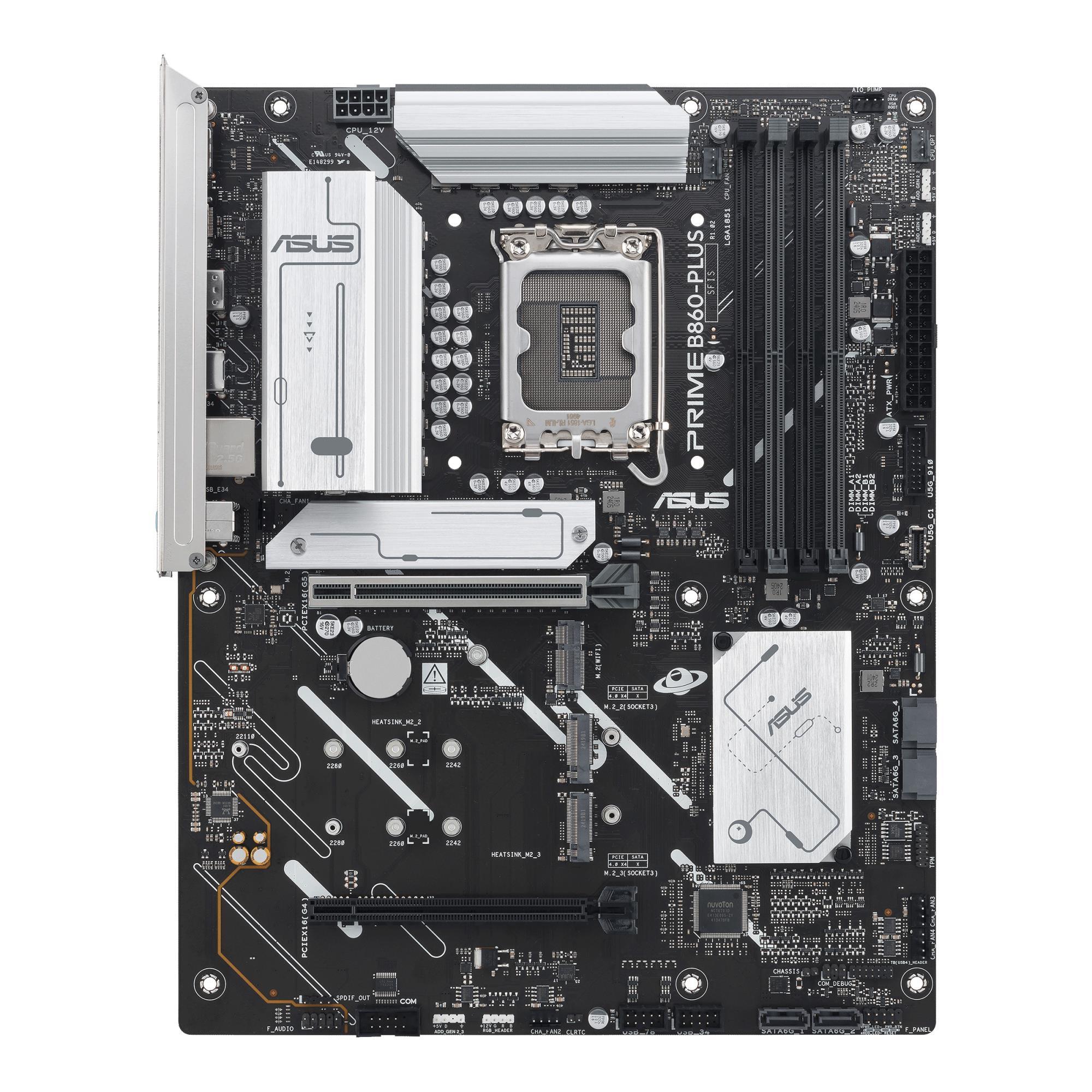Mainboard ASUS Intel B860 Express LGA1851 ATX Memory DDR5 Memory slots 4 PRIMEB860-PLUS-CSM