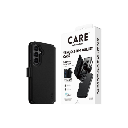 CARE by PanzerGlass Tango 2-in-1 Wallet Case w. Qi Samsung New Galaxy S26 Plus | PanzerGlass