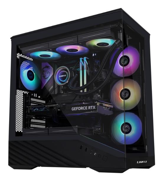 Case LIAN LI ATX/micro ATX/Mini-ITX/EATX Black Midi Tower PC G99.V100RX.01