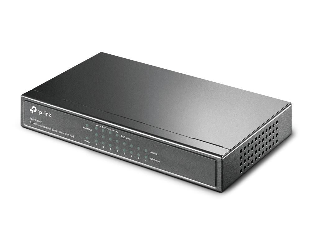 Switch TP-LINK 8x10Base-T / 100Base-TX / 1000Base-T TL-SG1008P