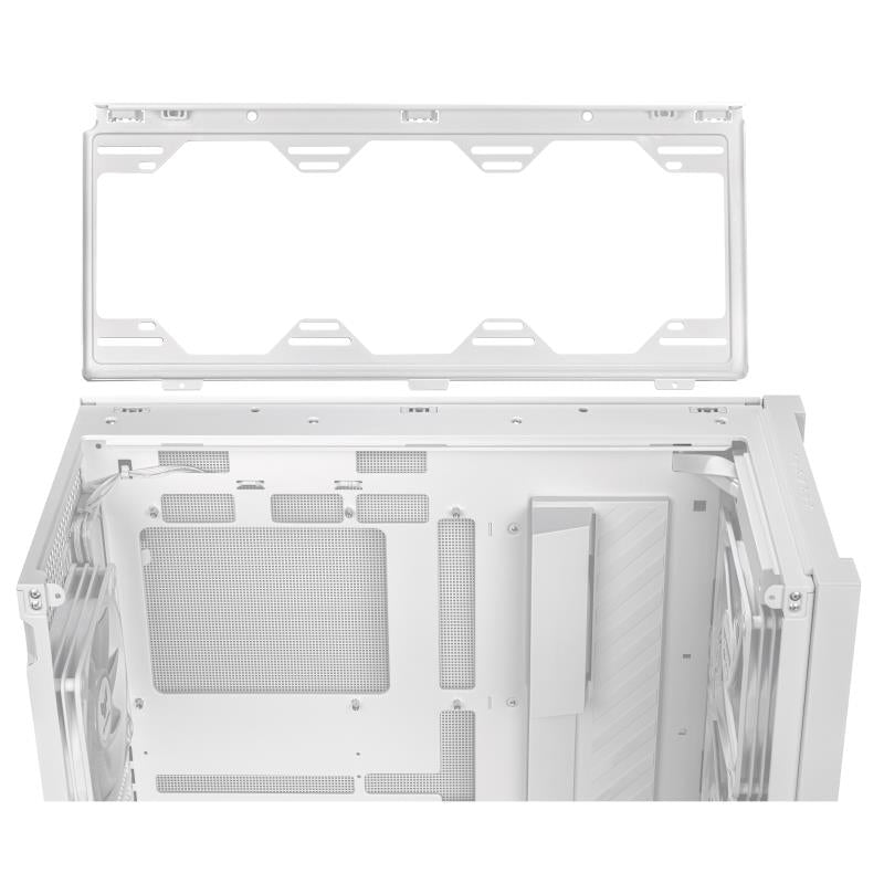 Case ASUS TUF Gaming GT302 ARGB MidiTower Case product features Transparent panel Not included ATX EATX MicroATX MiniITX Colour White TUFGAMINGGT302ARGB