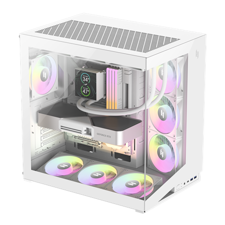 Gamemax Case | NEX C56 WH | ATX