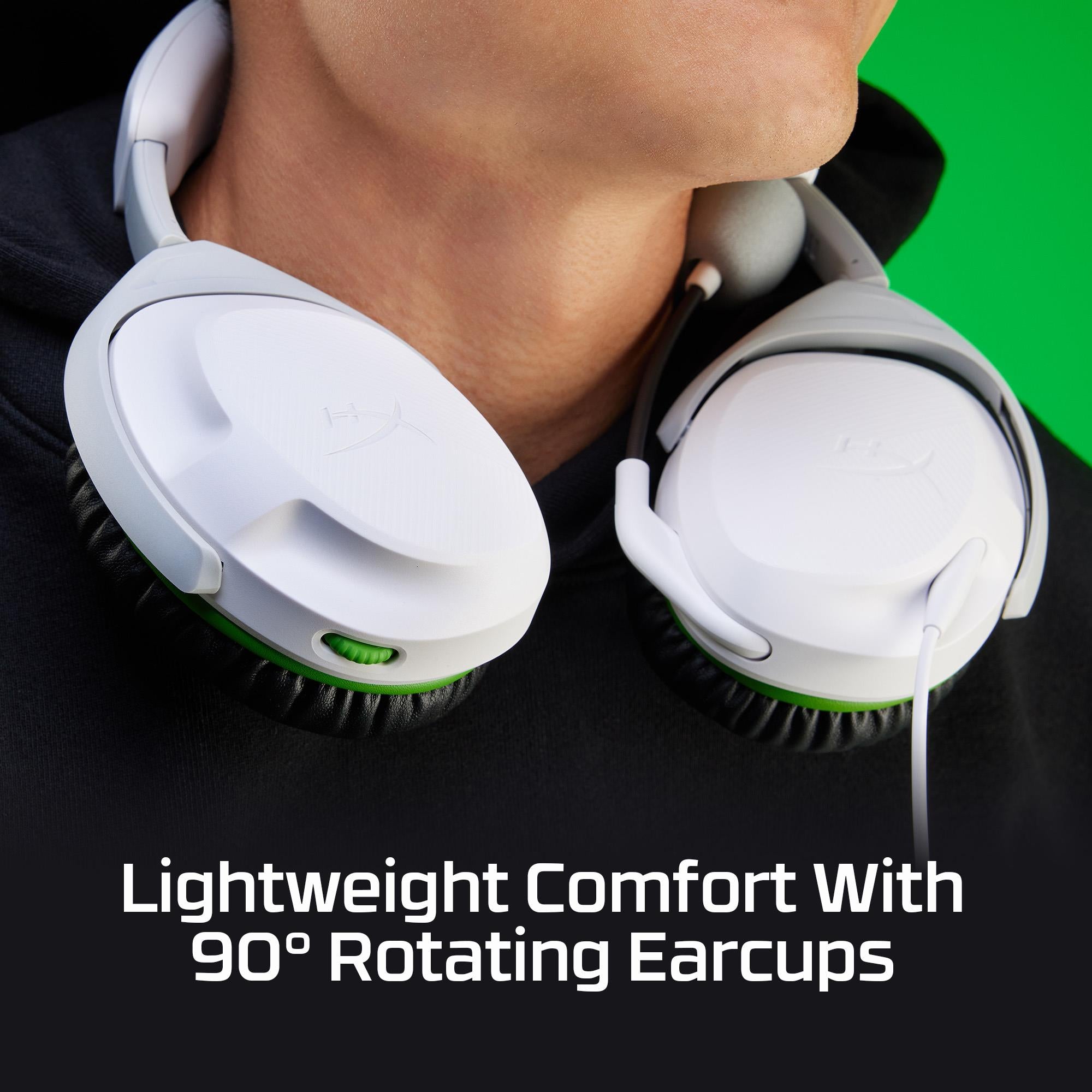 HEADSET HYPERX CLOUDX STINGER2/WHITE/GREEN 75X28AA HYPERX