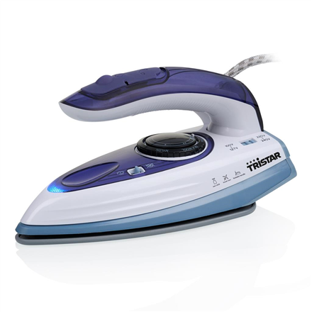 Tristar | Travel Steam Iron | ST-8152 | Steam Iron | 1000 W | Water tank capacity 60 ml | Continuous steam 15 g/min | Bl