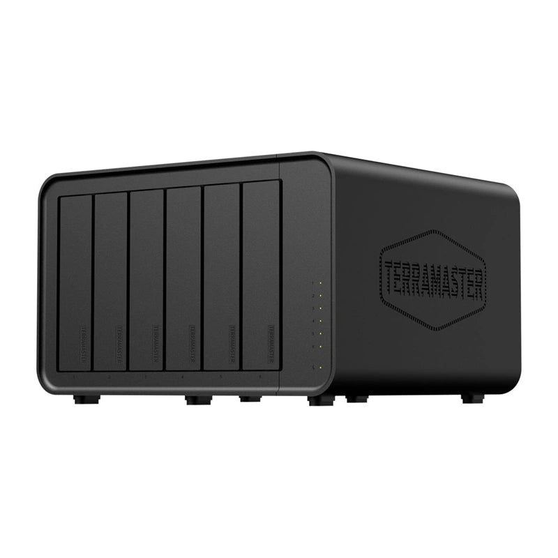 TERRAMASTER F6-424 NAS File Server with Intel Celeron N95, 8 GB RAM, 6 bays - Image 1