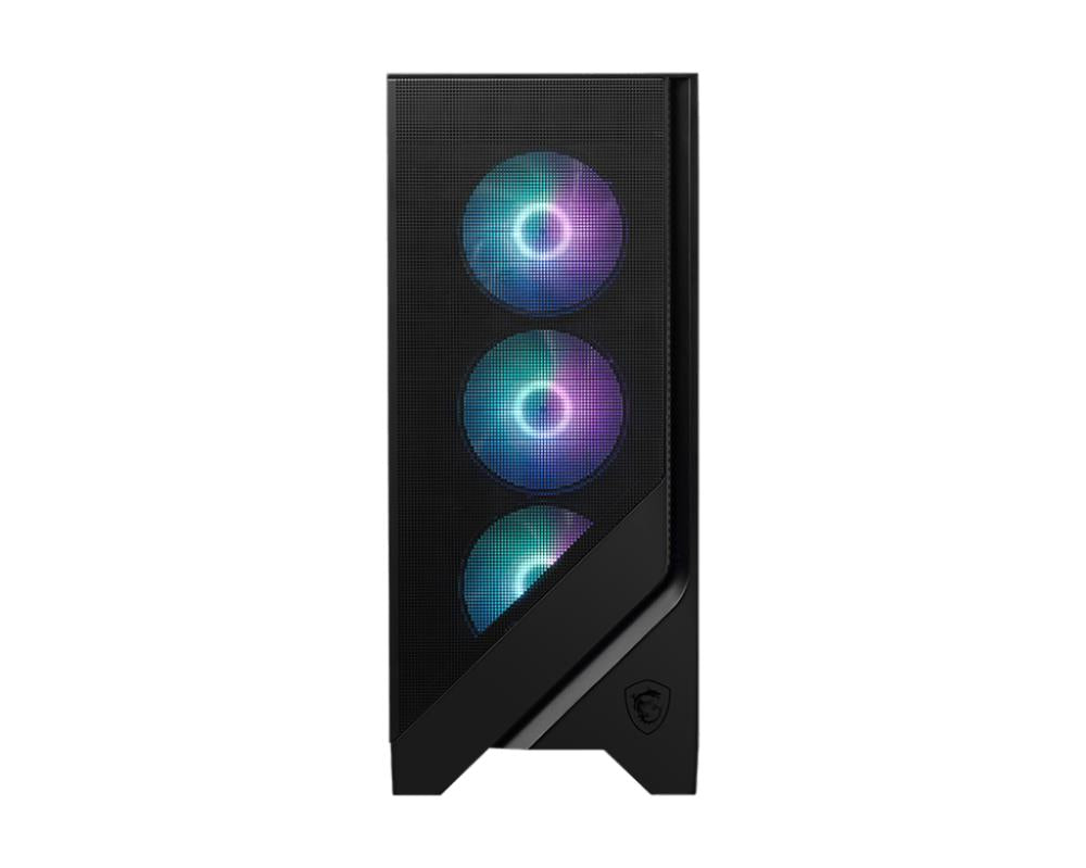 Case MSI MAG FORGE 321R AIRFLOW MidiTower Case product features Transparent panel ATX MicroATX MiniITX Colour Black MAGFORGE321RAIRFLOW