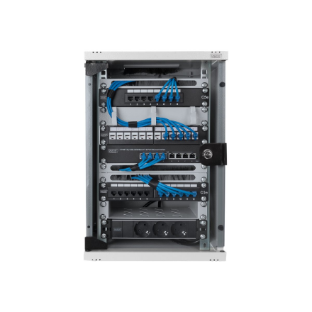 Digitus Wall-mounted housing 254 mm (10") | DN-10-09U | 31.2 x 30 cm | Grey