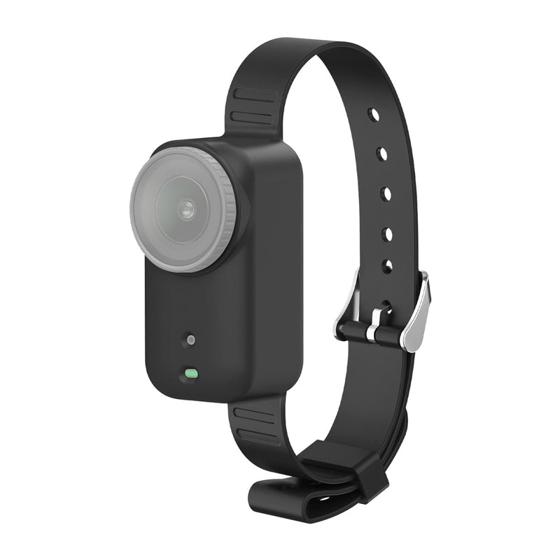 Silicone band / Pet collar Puluz for DJI Osmo Nano (Black) - Image 1