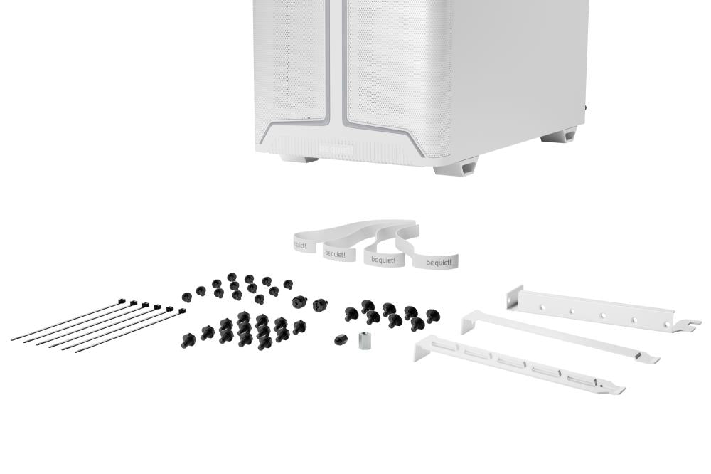 Case BE QUIET PURE BASE 501 DX MidiTower Case product features Transparent panel Not included ATX MicroATX MiniITX Colour White BGW77