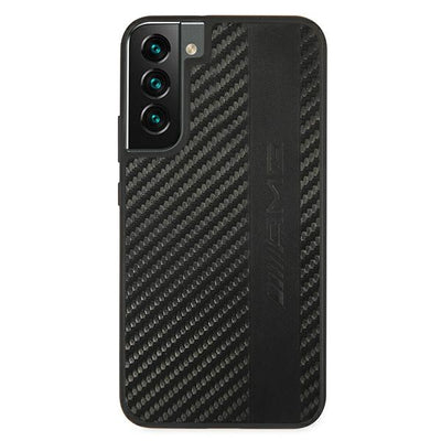 AMG Carbon Stripe&amp;Embossed Case for Samsung Galaxy S22+ - Black — Mercedes