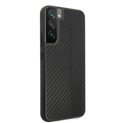 AMG Carbon Stripe&amp;Embossed Case for Samsung Galaxy S22+ - Black — Mercedes