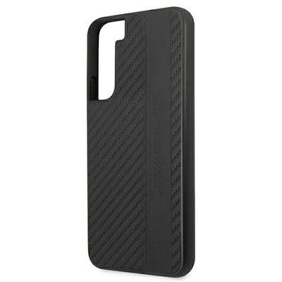 AMG Carbon Stripe&amp;Embossed Case for Samsung Galaxy S22+ - Black — Mercedes