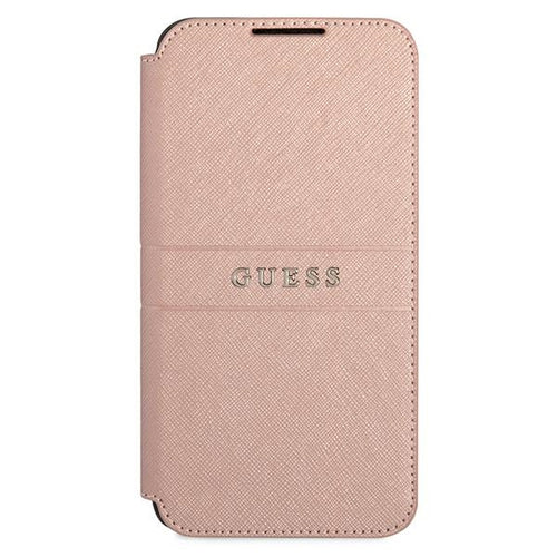Guess GUBKS22MPSASBPI S22+ S906 pink/pink book Saffiano Stripes
