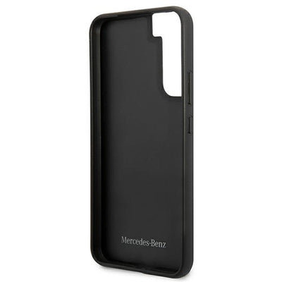 Mercedes Leather Urban Line Case for Samsung Galaxy S22+ - Black
